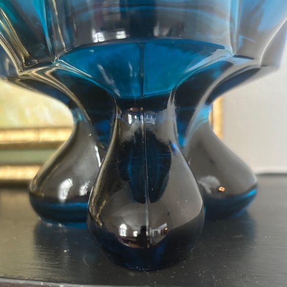 Vintage MCM Viking Glass Candy Jar - Picture 13 of 14